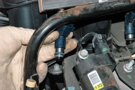 failed or clogged fuel injector