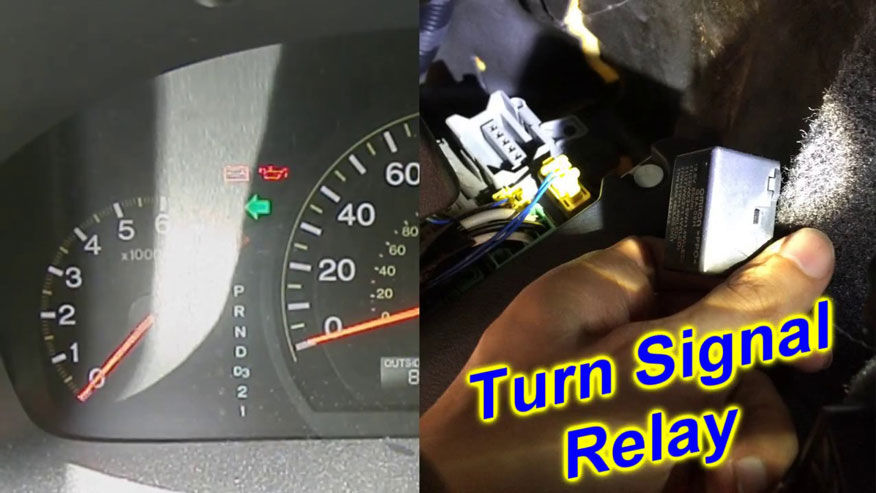 test the turn signal relay