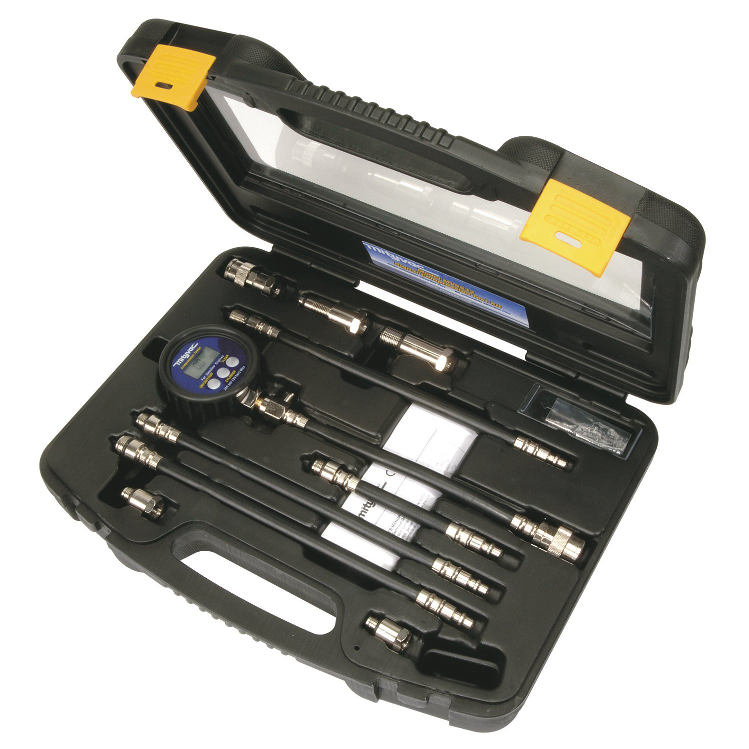 thumbnail interactive-video image 1 of OTC Tools & Equipment OTC-5605-DG Deluxe Digital Compression Tester Kit 1 of 10